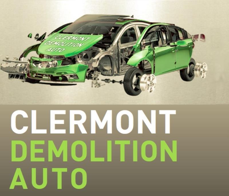 Logo Clermont Demolition Auto